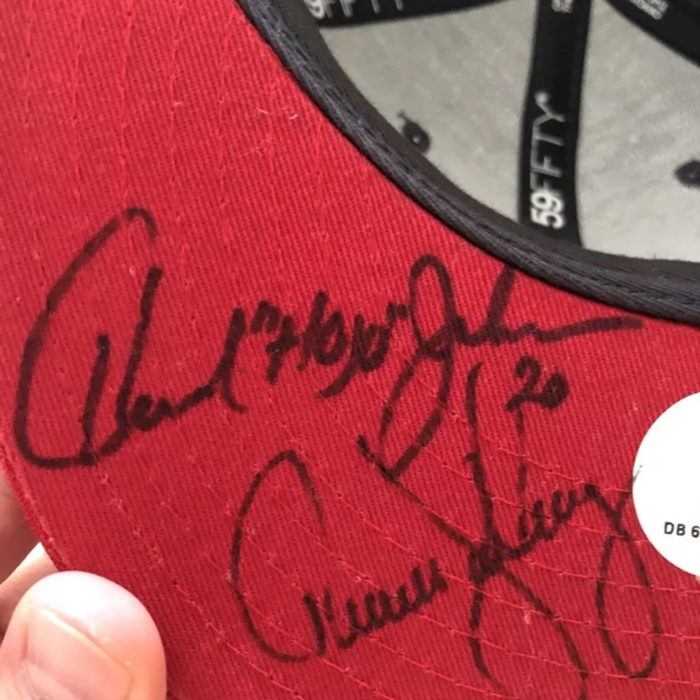 Autographed Mets Hat 1986 Team